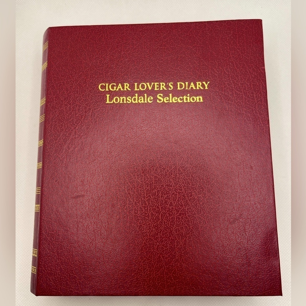Cigar Lover's Diary Lonsdale Selection Cigar Box